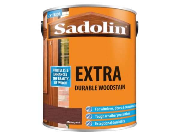 Extra Durable Woodstain Mahogany 5 litre SAD5028568