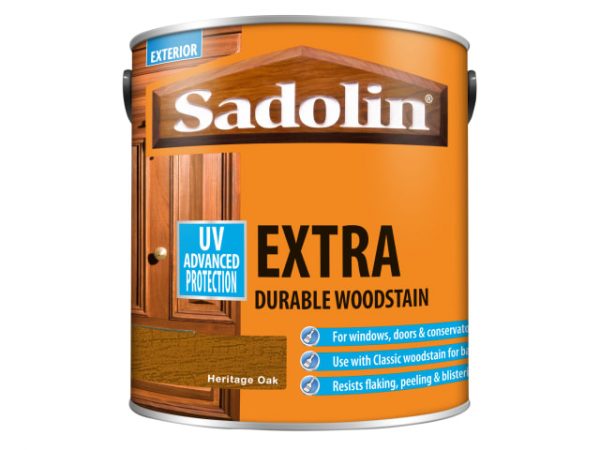 Extra Durable Woodstain Heritage Oak 2.5 litre SAD5090983