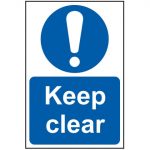 Keep Clear - PVC 200 x 300mm SCA0253