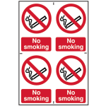 No Smoking - PVC 200 x 300mm SCA0552