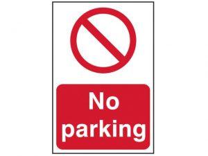 No Parking - PVC 400 x 600mm SCA4051