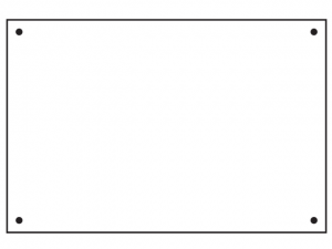 Rigid Backing Board - FMX 600 x 400mm SCA4500