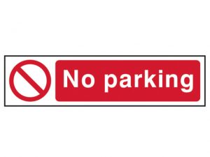 No Parking - PVC 200 x 50mm SCA5056