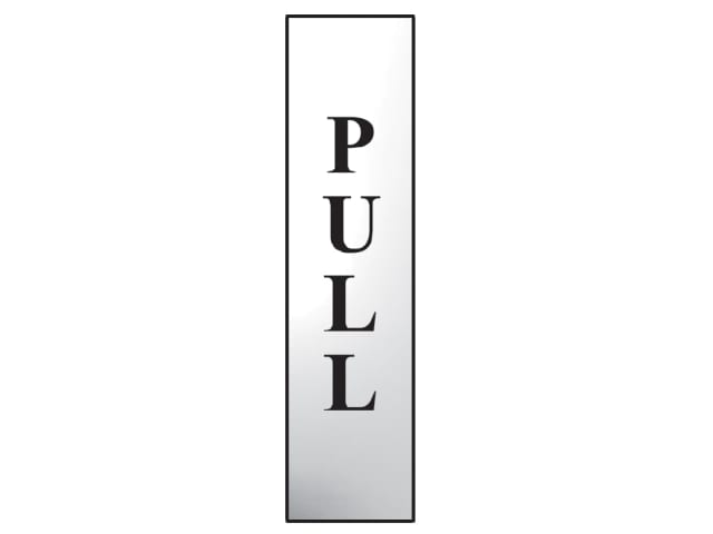 Pull Vertical - Polished Chrome Effect 50 x 200mm SCA6034C