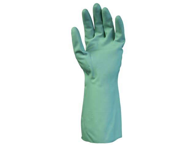 Nitrile Gauntlets with Flock Lining Large (Size 9) SCAGLONITG - Image 2