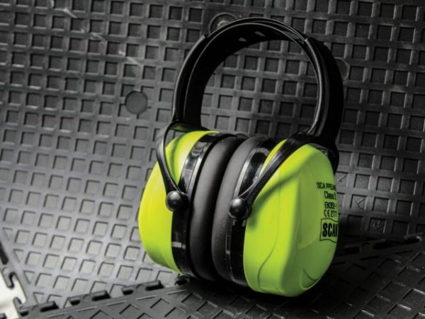 Hi-Vis Ear Defenders SNR 32 dB SCAPPEEARDP - Image 2