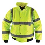 Hi-Vis Yellow Bomber Jacket - L (44in) SCAWWHVBJL