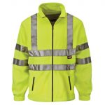 Hi-Vis Yellow Full Zip Fleece - XXL (50in) SCAWWHVFXXL