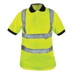 Hi-Vis Yellow Polo Shirt - L (42in) SCAWWHVPSL