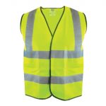 Hi-Vis Yellow Waistcoat - L (44in) SCAWWHVWL