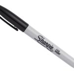 Fine Tip Permanent Marker Black SHP1985857