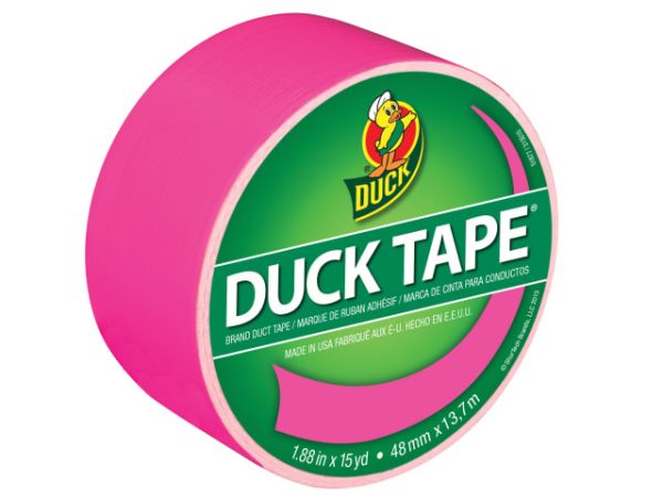 Duck Tape® 48mm x 13.7m Neon Pink SHU1265016 - Image 2