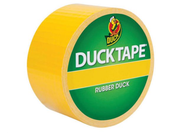 Duck Tape® 48mm x 18.2m Yellow SHU1304966 - Image 2