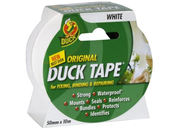 Duck Tape® Original 50mm x 10m White SHU211113 - Image 2