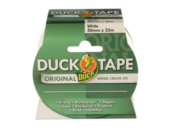 Duck Tape® Original 50mm x 25m White SHU211117