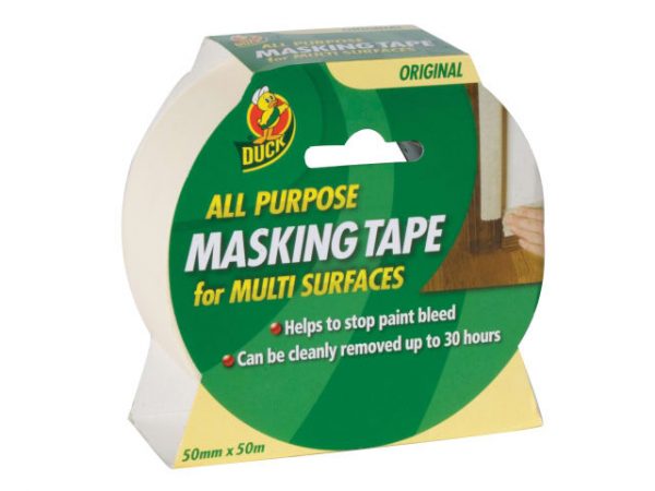Duck Tape® All-Purpose Masking Tape 50mm x 50m SHU232206