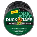 Duck Tape® Original 50mm x 50m Black (Twin Pack) SHU232336