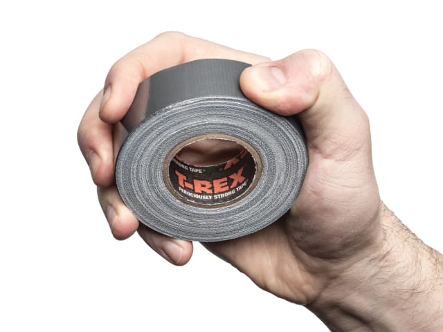 T-REX® Duct Tape 25mm x 9.1m Graphite Grey SHU241330 - Image 4