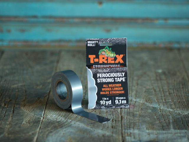 T-REX® Duct Tape 25mm x 9.1m Graphite Grey SHU241330 - Image 6