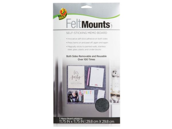 Duck® FeltMounts Self-Sticking Memo Board SHU286299