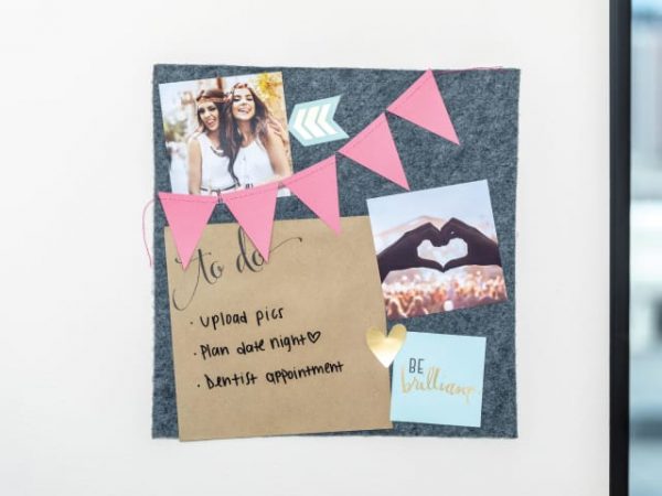 Duck® FeltMounts Self-Sticking Memo Board SHU286299 - Image 2