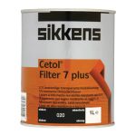 Cetol Filter 7 Plus Translucent Woodstain Ebony 1 litre SIKCF7PE1L