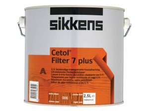 Cetol Filter 7 Plus Translucent Woodstain Light Oak 2.5 litre SIKCF7PLO25