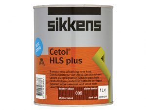 Cetol HLS Plus Translucent Woodstain Dark Oak 1 litre SIKCHLSPDO1L