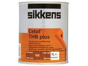 Cetol THB Plus Translucent Woodstain Light Oak 1 litre SIKCTHBPLO1L