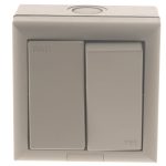 IP66 2-Way Switch 1-Gang SMJE62G2B