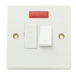 Fused Switched Connection Unit Neon 13A Trade Pack SMJPPSW20DPN