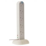 Mini Surge Tower 240V 10-Way Surge Protection 2m SMJS10WTTB