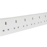 Extension Lead 240V 6-Way 13A Surge Protection 2m SMJS6W2MPX