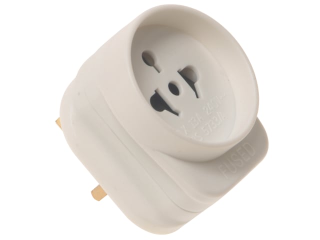 European Tourist To UK Travel Adaptor SMJTADTTC