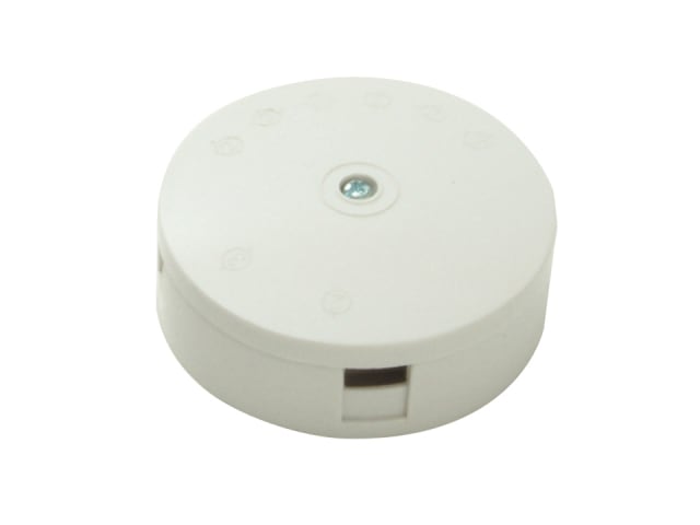 White 20A 4-Terminal Junction Box Clam Pack SMJW204TC