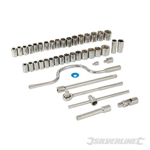 Socket Set 1/2" Metric/AF 42pce 42pce SS39 - Image 3