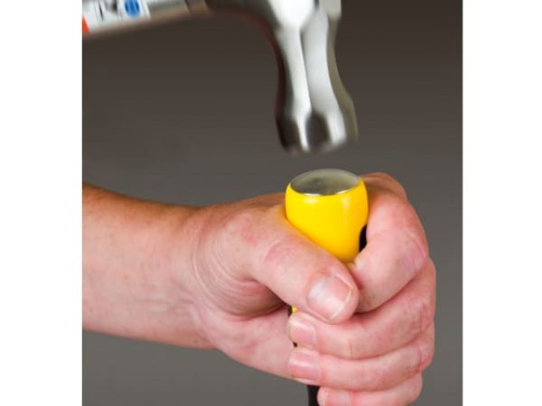 DYNAGRIP Bevel Edge Chisel with Strike Cap 6mm (1/4in) STA016870 - Image 2