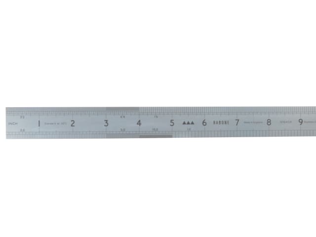 64SR Chrome Rule 1 Metre / 39in STA035406 - Image 2