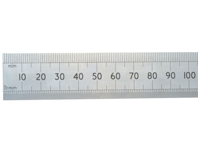 64SR Chrome Rule 1 Metre / 39in STA035406 - Image 3