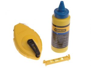 Chalk Line 30m -  Blue Chalk & Level STA047443