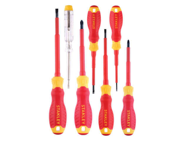 FatMax® VDE Screwdriver Set - 7 Piece SL/PZ/Tester STA060031 - Image 2