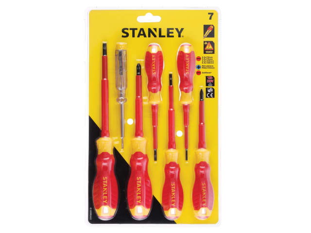 FatMax® VDE Screwdriver Set - 7 Piece SL/PZ/Tester STA060031 - Image 3