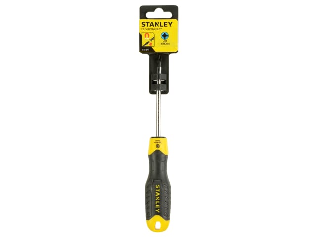 Cushion Grip Screwdriver Pozidriv Tip PZ2 x 100mm STA064974 - Image 3