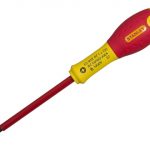 FatMax® VDE Insulated Screwdriver Pozidriv Tip PZ0 x 75mm STA065417