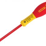 FatMax® VDE Insulated Screwdriver Pozidriv Tip PZ1 x 100mm STA065418