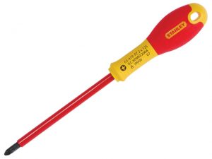 FatMax® VDE Insulated Screwdriver Pozidriv Tip PZ2 x 125mm STA065419