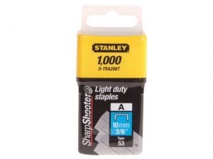 TRA2 Light-Duty Staple 10mm TRA206T Pack 1000 STA0TRA206T