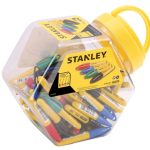 Mini Fine Tip Marker -  Mixed Colours (Tub 72) STA147329