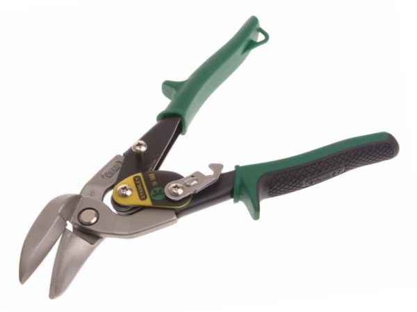 Green Offset Aviation Snips Right Cut 250mm (10in) STA214568