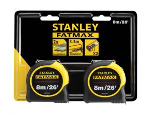 FatMax® Classic Tape Twin Pack 8m/26ft (Width 32mm) STA581558